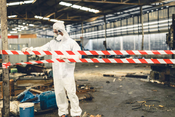 Professional Drug Lab Cleanup technician working in Saint Joseph, MN
